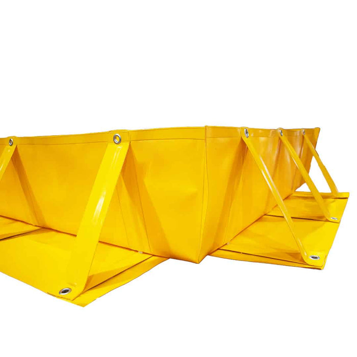 Portable Containment Bund 900gsm Yellow PVC
