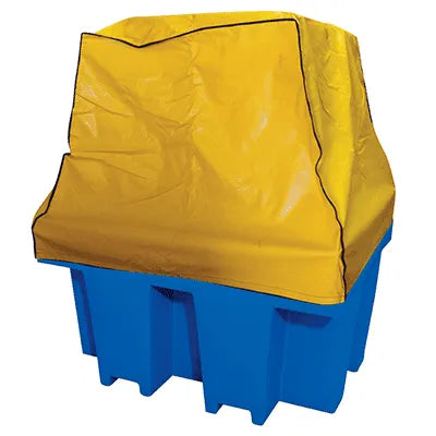 PVC Cover Only To Suit Single IBC Bunded Pallet – No Frame Or Zips