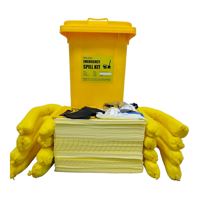 Spilldoc 120 Litre Chemical Spill Kit